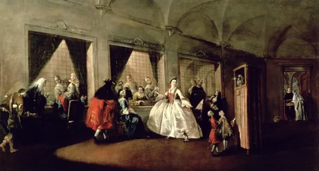 De Salon van het San Zaccaria Klooster